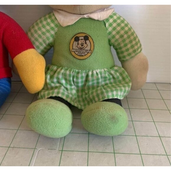 Vintage Disney Knickerbocker Mickey and Minnie Mouse - Picture 2 of 10